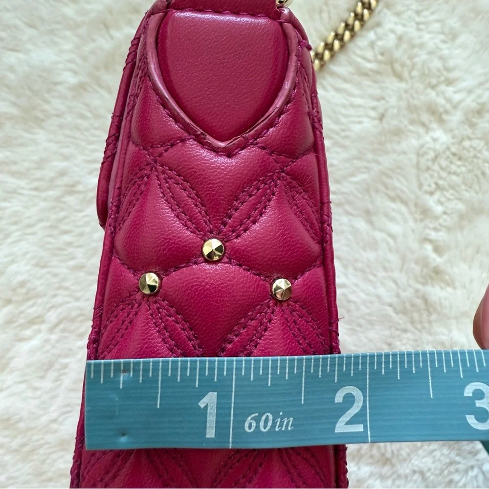 NWT!!! BVLGARI Divas Dream Bag Quilted Leather Medium Authentic Retail 1800$